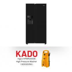 Hisense RS650N4AB1 Refrigerator & Free Ingco HPWR14008 High Pressure Washer