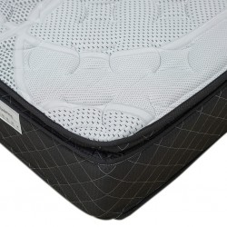 Slumberland Dallas Plush 90x190 cm White