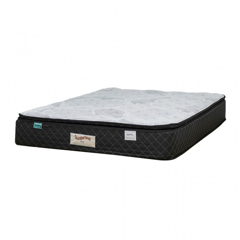 Slumberland Dallas Plush 160x200 cm White