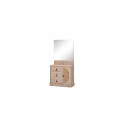 Heritage Rattan Bedroom Set 180x200 cm Sonoma Oak