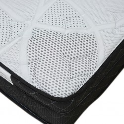 Slumberland Dallas Comfort 180x200 cm Soft White Grey