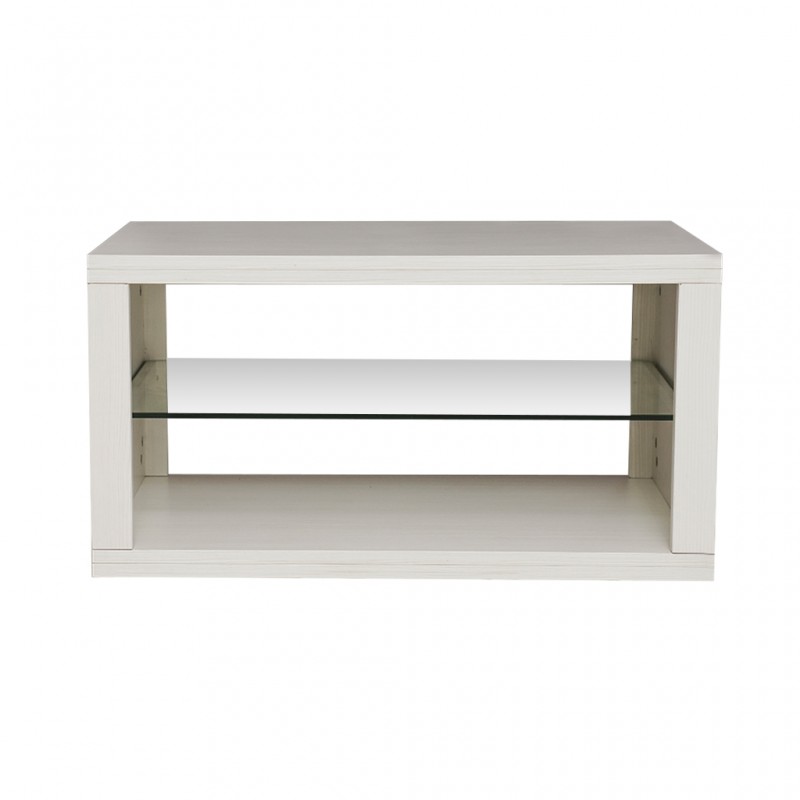 Flamboyant Coffee Table with glass shelf