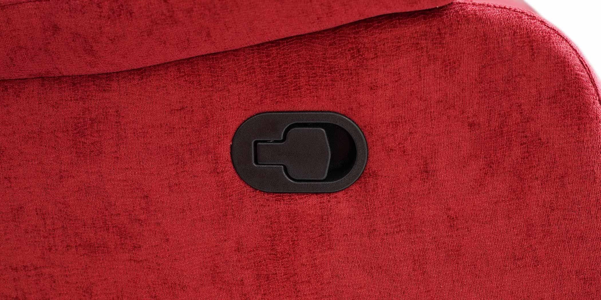 Sabella Recliner 3+2 Fabric Cranberry