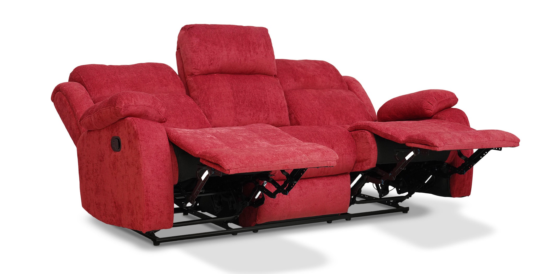 Sabella Recliner 3+2 Fabric Cranberry