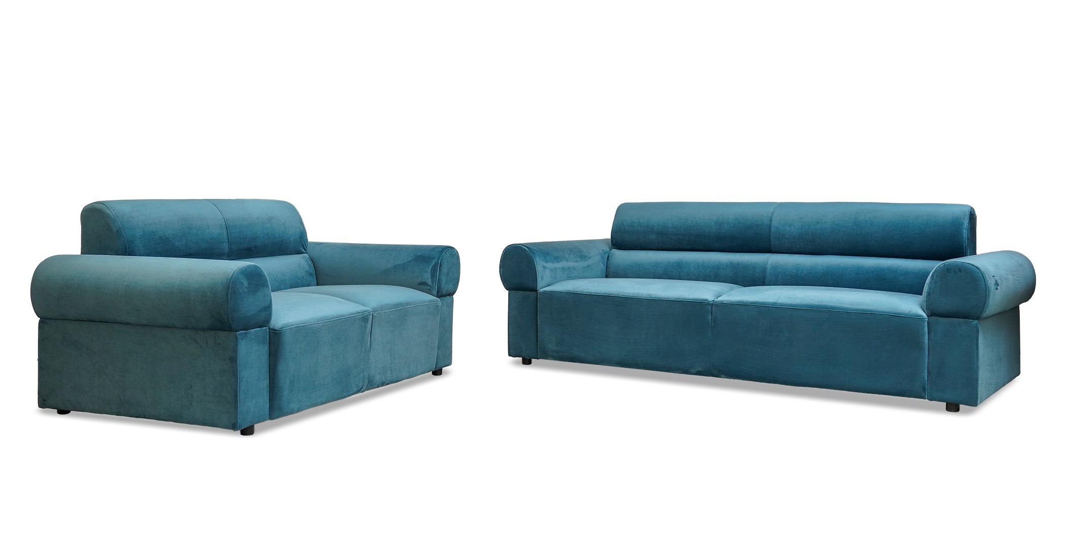 Zenith 3+2 Laurel Sky Blue Col Fabric