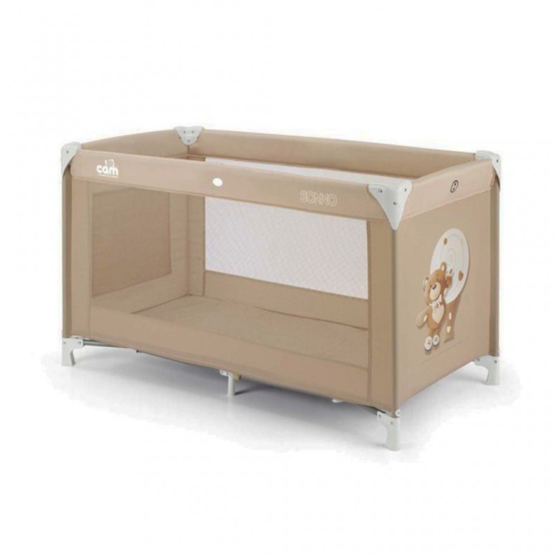 Cam Sonno Travel Cot - Beige