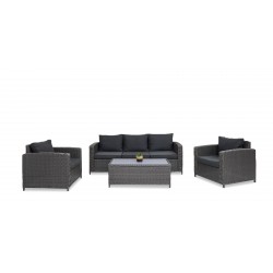 Roanne Sofa 3+1+1 With Coffee Table