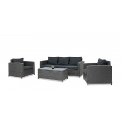 Roanne Sofa 3+1+1 With Coffee Table