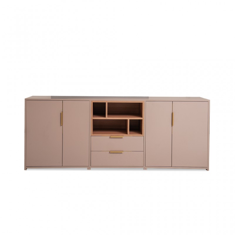 Verdana Sideboard Smorkey & Walnut Verdana Sideboard Smorkey & Walnut