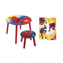Cijep Spiderman Set Table & Stool