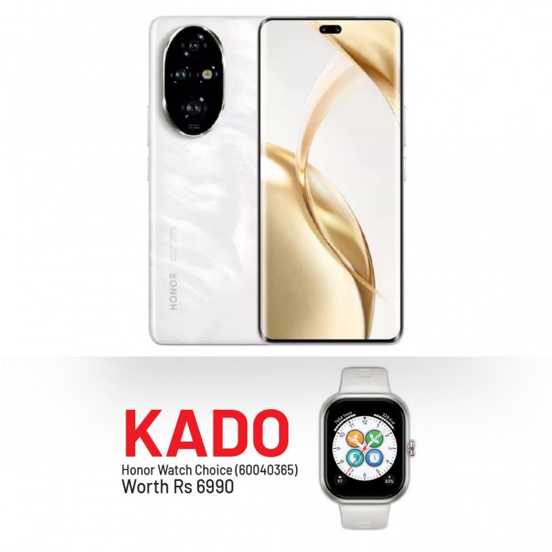 Honor 200 Pro Moonlight White Free Honor Choice Smart Watch