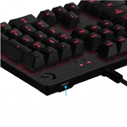 Logitech G413 US INT'L Mechanical Gaming Keyboard Red