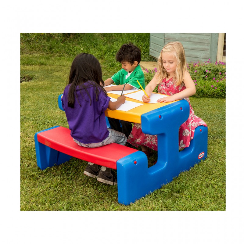 Little Tikes Large Picnic Table Primary