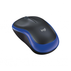 Logitech M185 Wireless Mouse - Blue