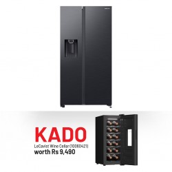 Samsung RS65DG5403B1 Refrigerator & Free LeCavist LHCV12B Wine Cellar Thermoelectric