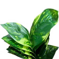 Artificial Potted Plant Purple & Green 40 cm