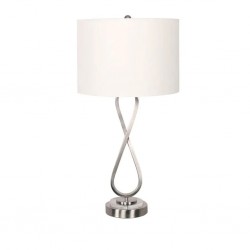 Table Lamp Metal & Fabric...
