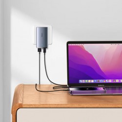 Baseus Gan5 Pro Ultra-Slim Fast Charger 65w Gray Ccgp150113