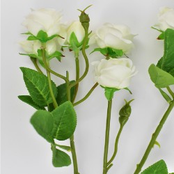 Flower 68 cm white