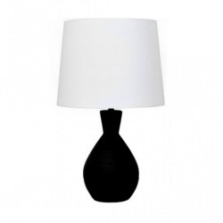 Table Lamp Resin, Meal & Fabric 30x30x50cm