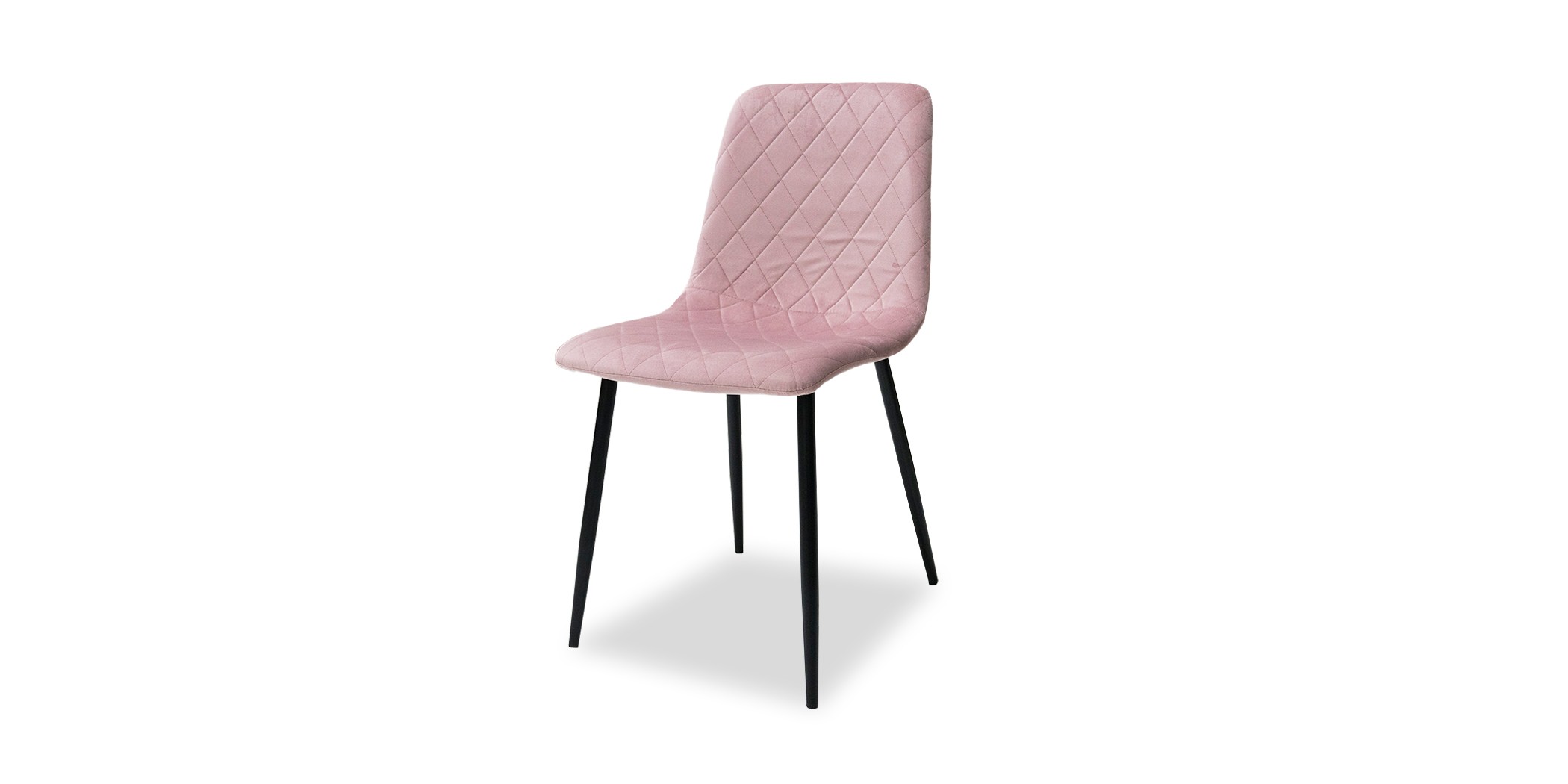 Chewy Table and 6 Chairs Pink Fabric