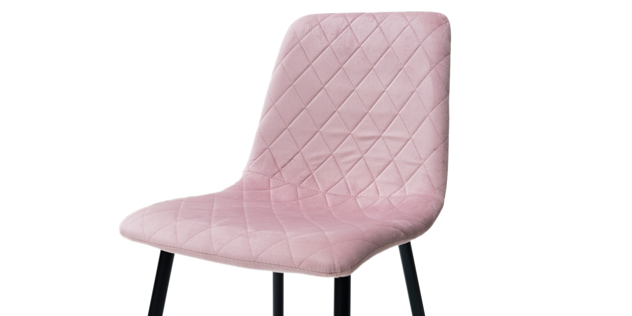 Chewy Table and 6 Chairs Pink Fabric