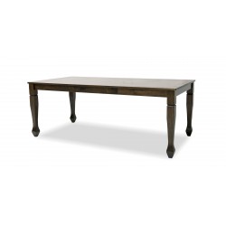 Nairobi Table and 8 chairs Rubberwood Merlot Color Fabric FUR-0595-2