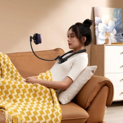 Baseus Comfort Joy Series Neck Phone Holder Black Lugb000001