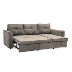 Conrad Pull Out Sofabed RHF Chair W/Storage