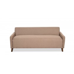 Asana Sofa 3+2+Armless Chair Brown Fabric