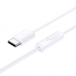 Baseus Encok Cz11 Wired Earphones Moon White A00164300213-Z1