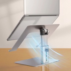 Baseus Metal Adjustable Laptop Stand Silver Lujs000012