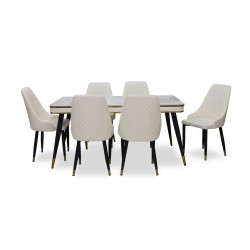 Kleve Table and 6 Chairs