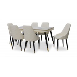 Kleve Table and 6 Chairs