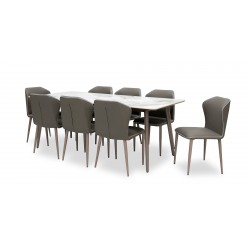 Aachen Table and 8 Chairs