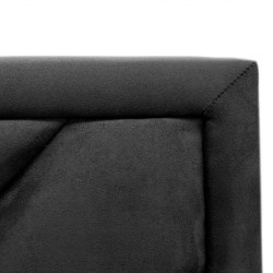 Sydney Bed 180x200 cm Velvet Black