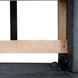 Sydney Bed 180x200 cm Velvet Black