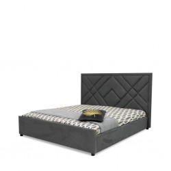 Sydney Bed 180x200 cm Velvet Black