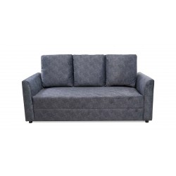 Rome Sofa 3+2 in Dark Grey Col Fabric