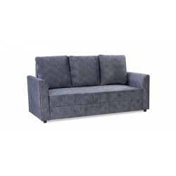 Rome Sofa 3+2 in Dark Grey Col Fabric