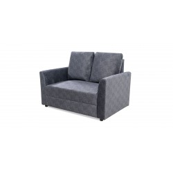 Rome Sofa 3+2 in Dark Grey Col Fabric
