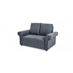 Lina Sofa 3+2+1 in Dark Grey Colour Fab