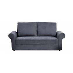 Lina Sofa 3+2+1 in Dark Grey Colour Fab