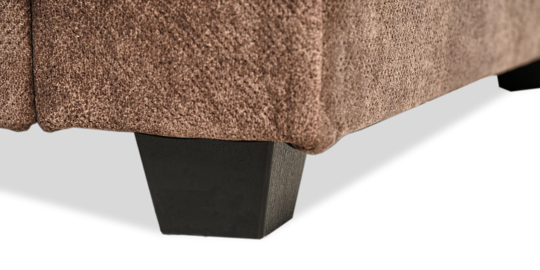 Conrad Sofa 3+2+1 Plain Brown & Pattern Fab