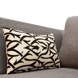 Elsee Corner LHF Chaise & Armless Chair Brown