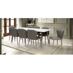 Aachen Table and 8 Chairs