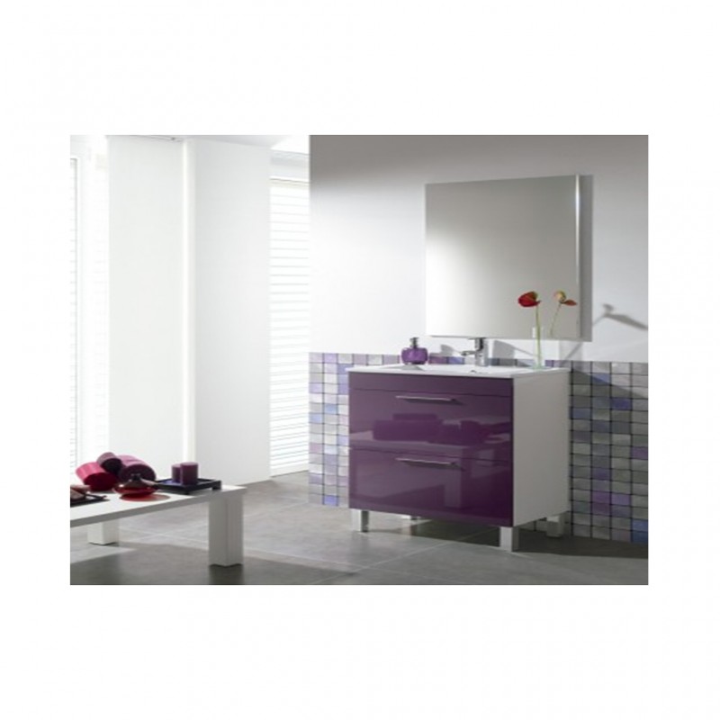 Arkit Mobel Bathroom Cabinet Purple