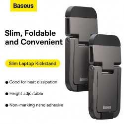 Baseus Slim Laptop Kickstand (2pcs) Grey Luzc000013