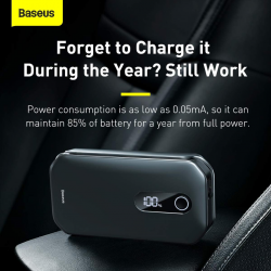 Baseus Super Energy Pro Car Jump Starter Black (12000mah,5v/3a，Paak Current1000a） Crjs03-01