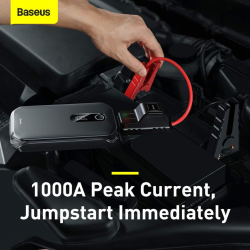 Baseus Super Energy Pro Car Jump Starter Black (12000mah,5v/3a，Paak Current1000a） Crjs03-01
